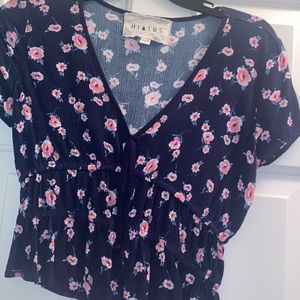Nordstrom flowy shirt